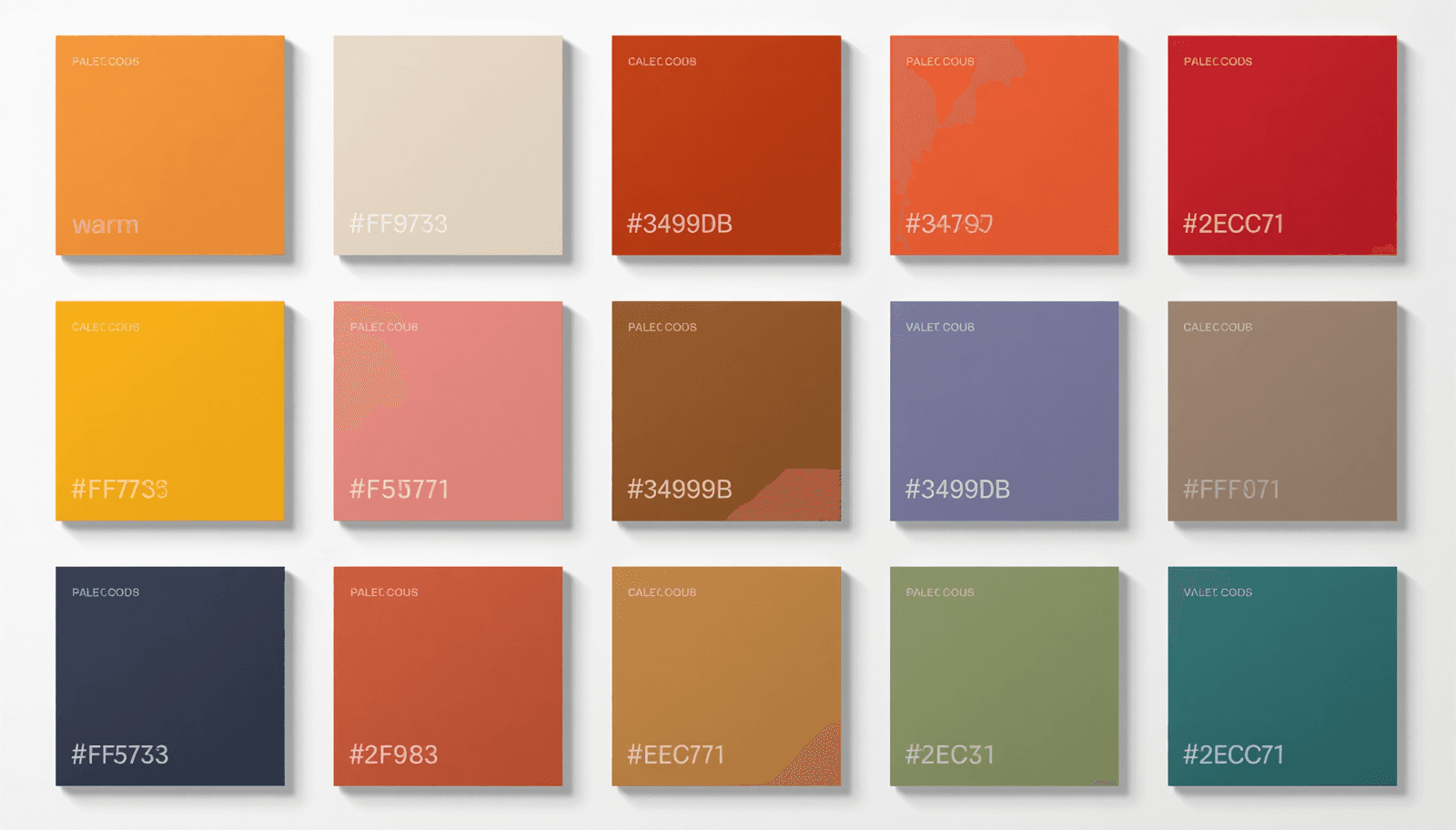 Color Palettes with Hex Codes — Ready to Copy & Use by Colorpalette